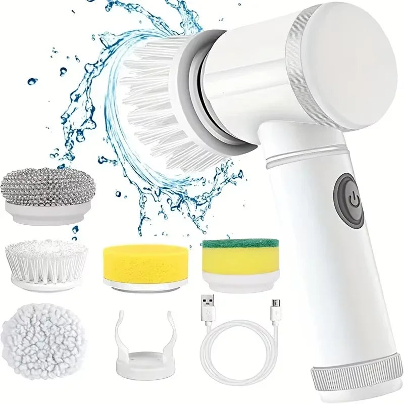 Effortless Electric Spin Scrubber