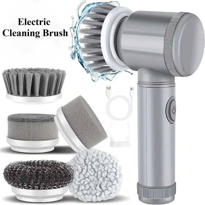 Effortless Electric Spin Scrubber